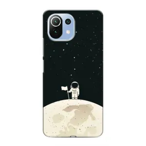 Космические Чехлы для Сяоми Ми 11i (VPrint) (На луне)