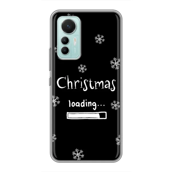 Чохол з принтом «Christmas loading» для Xiaomi Mi 12 Lite