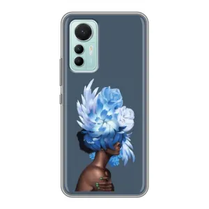 Чехлы (ART) Цветы на Xiaomi Mi 12 Lite (VPrint) (Квіти на голові)