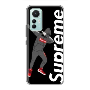Чехол для Xiaomi Mi 12 Lite с картинкой Supreme (AlphaPrint) (Деб Суприм)