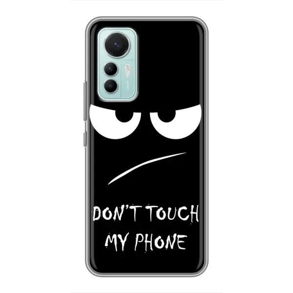 Чехол с принтом «Dont Touch» для Xiaomi Mi 12 Lite