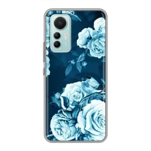Чехлы (ART) Цветы на Xiaomi Mi 12 Lite (VPrint) (Блактині бутони)