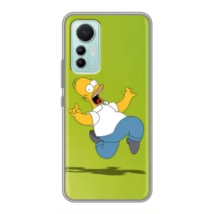 Чjхол з Сімпсонами для Xiaomi Mi 12 Lite (VPrint) (Гомер Сімпсон)