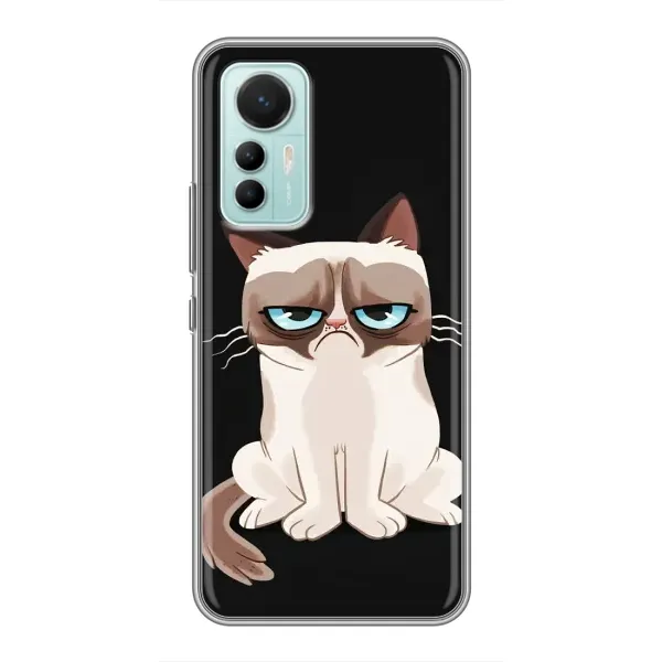 Чехол с принтом «Грустный кот» для Xiaomi Mi 12 Lite Чехол с принтом «Грустный кот» для Xiaomi Mi 12 Lite
