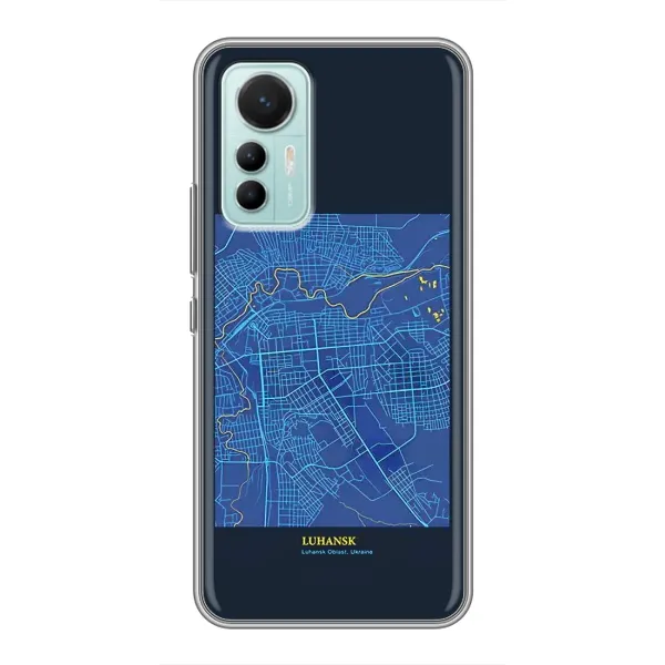 Чехол с принтом «Гуганск» для Xiaomi Mi 12 Lite