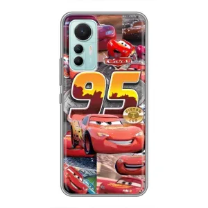 Силіконовий чохол Маквін для Xiaomi Mi 12 Lite (Колаж Блискавка Маквін)