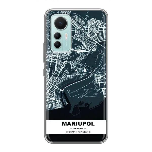 Чехол с принтом «Мариуполь» для Xiaomi Mi 12 Lite
