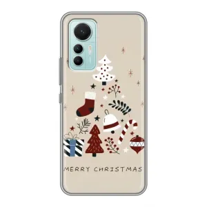 Різдвяні Чохли для Xiaomi Mi 12 Lite (VPrint) (Merry Christmas)