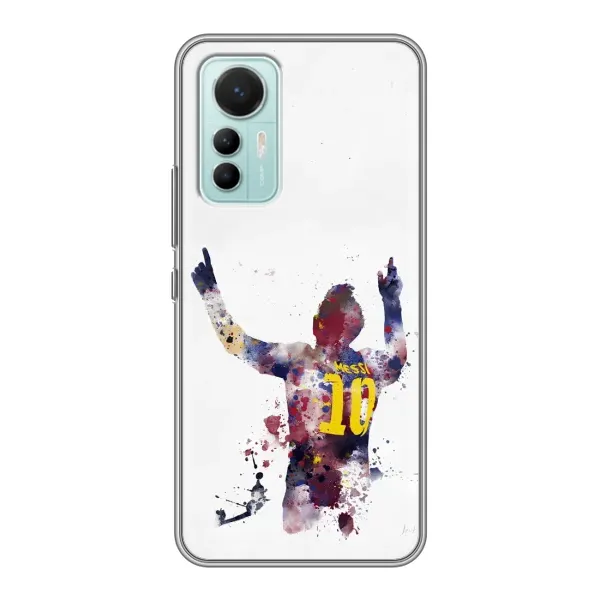 Чохол з принтом «Messi Barca» для Xiaomi Mi 12 Lite