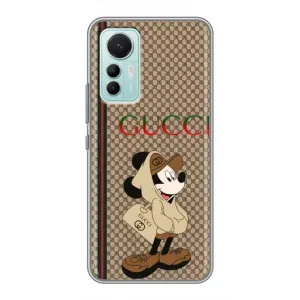 Чохли  GUCCI для Сяомі Мі 12 Лайт (AlphaPrint) (Mickey GUCCI)