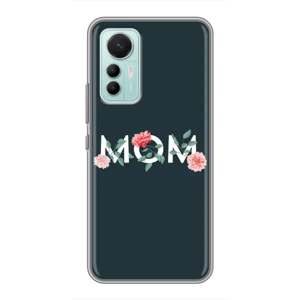 Чехол с принтом «Mom дизайн» для Xiaomi Mi 12 Lite