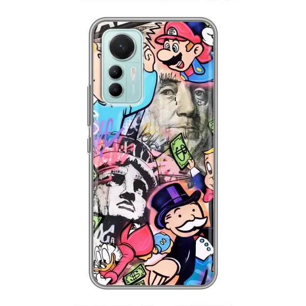 Чехол с принтом «Monopoly man» для Xiaomi Mi 12 Lite