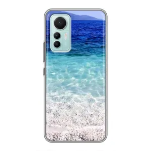 Силиконовый чехол с КАРТИНКАМИ лето для Xiaomi Mi 12 Lite (AlphaPrint) (Море)