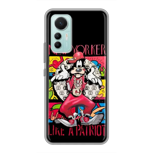 Чехол с принтом «Мультяшный Волк» для Xiaomi Mi 12 Lite Чехол с принтом «Мультяшный Волк» для Xiaomi Mi 12 Lite