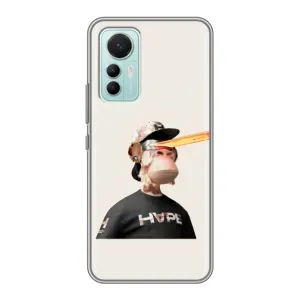 Чохли з Мавпами NFT для Xiaomi Mi 12 Lite (AlphaPrint) (мавпа NFT в окулярах)