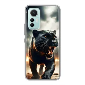 Чохол з принтом «Чорна пантера» для Xiaomi Mi 12 Lite