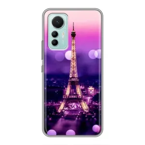 Чехол Эйфелева Башня для Xiaomi Mi 12 Lite - (AlphaPrint) (Париж Башня)