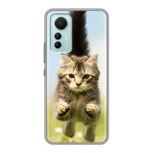 Чохли з Котиками для Xiaomi Mi 12 Lite (VPrint) (Прижок кота)