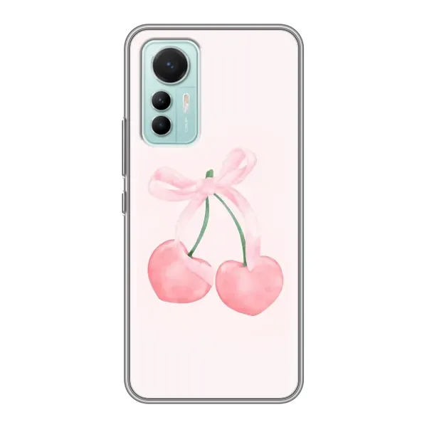 Чехол с принтом «Розовые вишни» для Xiaomi Mi 12 Lite