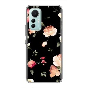Чохли з квітами для Xiaomi Mi 12 Lite (VPrint) (Трояндочки)