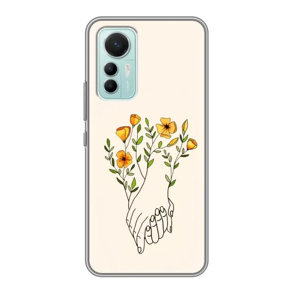 Чохол з принтом «Руки любві» для Xiaomi Mi 12 Lite