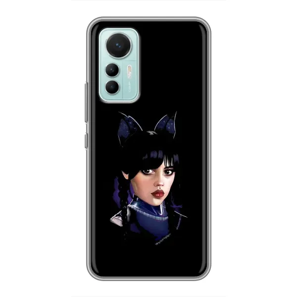 Чехол с принтом «серьезная Уэнздей» для Xiaomi Mi 12 Lite