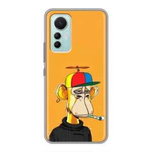 Чохли з Мавпами NFT для Xiaomi Mi 12 Lite (AlphaPrint) (Нудна мавпа NFT)