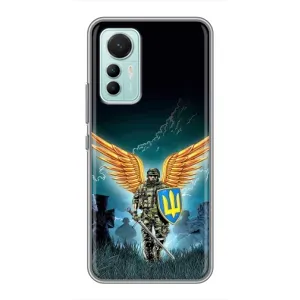 Чехлы с картинкой ЗСУ для Xiaomi Mi 12 Lite (AlphaPrint) (Солдат ЗСУ)