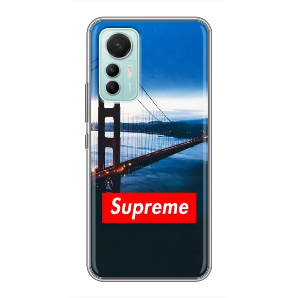 Чехол с принтом «Стиль Supreme» для Xiaomi Mi 12 Lite Чехол с принтом «Стиль Supreme» для Xiaomi Mi 12 Lite