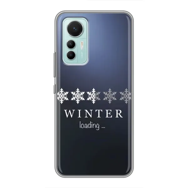 Чохол з принтом «Winter loading» для Xiaomi Mi 12 Lite