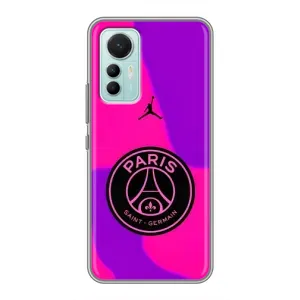 Чохли PSG для Xiaomi Mi 12 Lite (AlphaPrint) (яскравий ПСЖ)