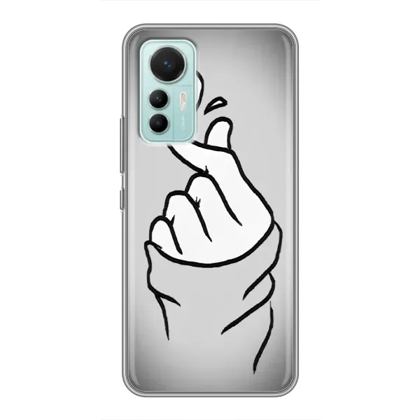 Чохол з принтом «Значок Love» для Xiaomi Mi 12 Lite
