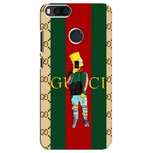 Брендновые Чехлы для Xiaomi Mi A1/ Mi 5X - (PREMIUMPrint) (Барт ГУЧЧИ)