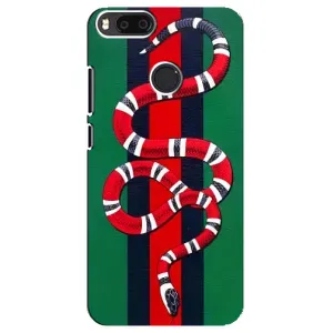 Чохли GUCCI для Ксяомі Мі Айон / Мі 5Екс (AlphaPrint) (Gucci змія)