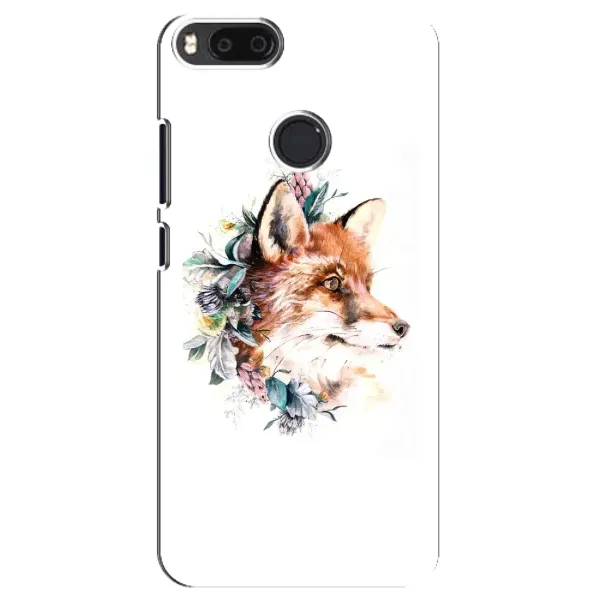 Чохол з принтом «Лиса в квітах» для Xiaomi Mi A1 / Mi 5X