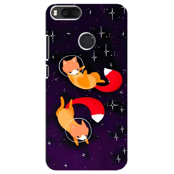 Чохол з принтом «Лисички космонавти» для Xiaomi Mi A1 / Mi 5X