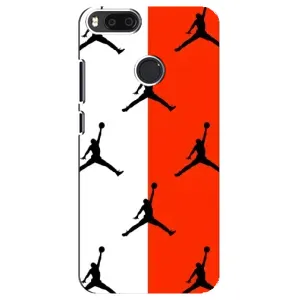Чехлы для Xiaomi Mi A1/ Mi 5X - с картинкой JORDAN (AlphaPrint) (Лого Джордан)