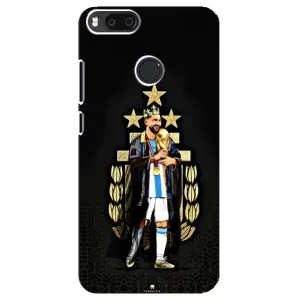 Чехлы для Xiaomi Mi A1/ Mi 5X (Leo чемпион) (AlphaPrint) (Месси Король)