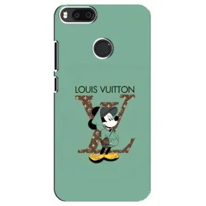 Чехлы Луи Витон для Xiaomi Mi A1/ Mi 5X (AlphaPrint - LOUIS VUITTON) (Микки Маус LV)