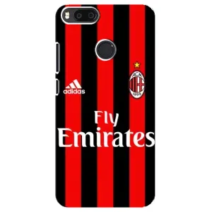 Чехлы для Xiaomi Mi A1/ Mi 5X (VPrint) - Футбольные клубы (Milan)
