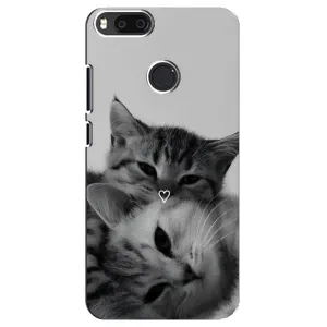 Чохол з малюнком кіт на Xiaomi Mi A1/ Mi 5X (Пара котів)