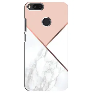 Мраморный чехол на Xiaomi Mi A1/ Mi 5X (VPrint) (Тройной мрамор)
