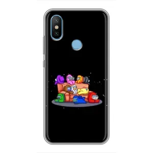 Чохли Амонг Ас для Xiaomi Mi6X (AlphaPrint) (Амонг-ас)