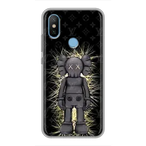 Чехлы для Xiaomi Mi6X - Bearbrick Louis Vuitton (PREMIUMPrint) (Bearbrick LV)