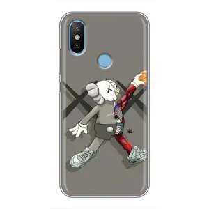 Чехлы для Xiaomi Mi6X - Bearbrick Louis Vuitton (PREMIUMPrint) (Беарбрик Джордан)