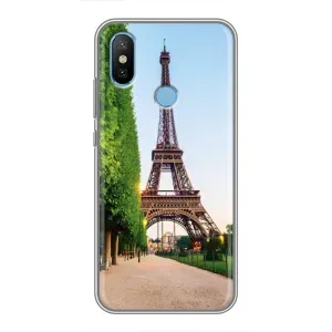 Чехол Эйфелева Башня для Xiaomi Mi6X - (AlphaPrint) (Дорога в Париж)