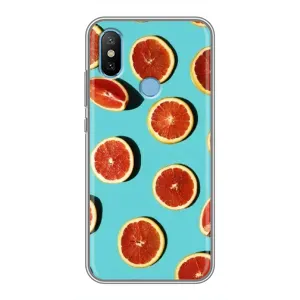 Чехлы с Фруктами для Xiaomi Mi6X (VPrint) (Грейпфрут)