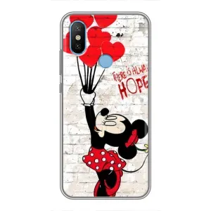 Чехол Disney Mouse Xiaomi Mi6X (PREMIUMPrint) (Heart Minni)