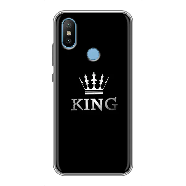 Чохол з принтом «KING» для Xiaomi Mi6X Чохол з принтом «KING» для Xiaomi Mi6X