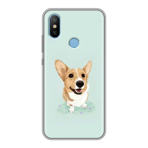 Чохол з принтом «Коргі» для Xiaomi Mi6X